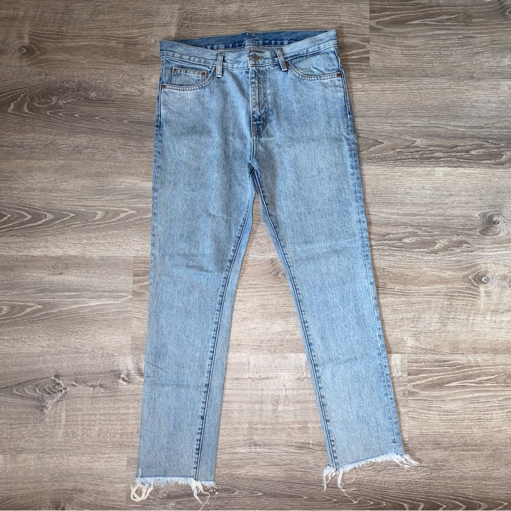 Weekday Cut Edges Jeans